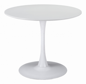 Zuo 101566 Opus Dining Table White