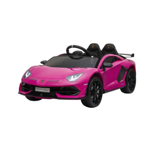 Dti HL328_pink 12v Lamborghini Aventador Ride On Car 1 Seater With Par