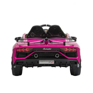 Dti HL328_pink 12v Lamborghini Aventador Ride On Car 1 Seater With Par