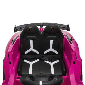 Dti HL328_pink 12v Lamborghini Aventador Ride On Car 1 Seater With Par