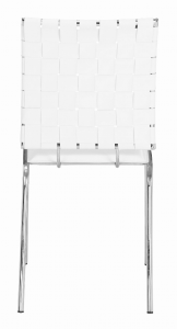 Zuo 333011 Criss Cross Dining Chair (set Of 4) White