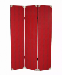 Homeroots.co 274691 1 X 47 X 71 Red Wood  Screen