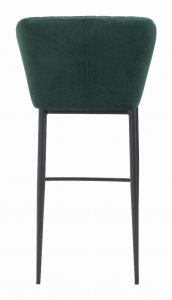 Zuo 101104 Tolivere Bar Chair (set Of 2) Green