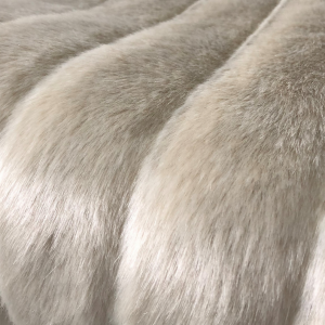 Plutus PBSF1420-96x110T Plutus Fancy Mink Faux Fur Ivory Luxury Throw