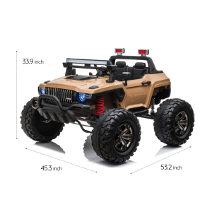 Dti QLS-618B_desert 12v Off Road 2 Seater Ride On Truck With Parental 