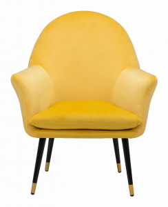 Zuo 109047 Alexandria Accent Chair Yellow