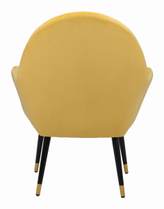 Zuo 109047 Alexandria Accent Chair Yellow