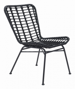 Zuo 703946 Lorena Dining Chair (set Of 2) Black