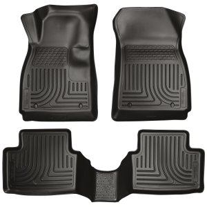 Husky 99101 Liners Front  2nd Seat Floor Liners (footwell Coverage) Fi