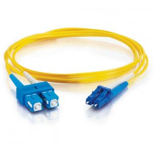 C2g 11191 5m Lc-sc 9125 Duplex Single Mode Os2 Fiber Cable Taa