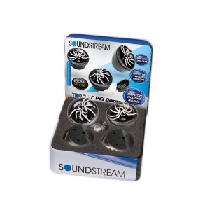 Power TWS7 Soundstream 1 Pei Dome Tweeter 3-way Mount W Passive Crosso