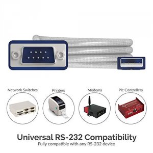 Sabrent CB-9P6F Usb 2.0 To Serial Cable