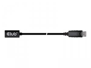 Club CAC-1120 Mini Dp Female To Dp Male Cable Support Up To 8k 60hz, D