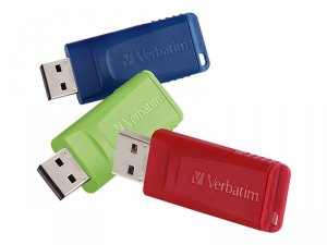 Verbatim 97002 (r)  4gb Store N Go(r) Usb Flash Drives, 3 Pk