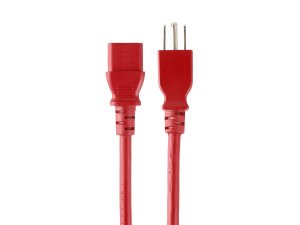 Monoprice 33564 3ft 18awg Red Power Cord Cable