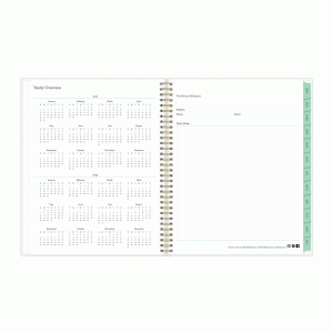 Blue 135842 Planner,laurel 11x8.5 Wm