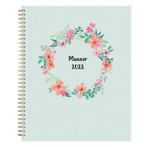 Blue 135842 Planner,laurel 11x8.5 Wm