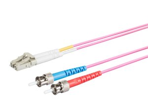 Monoprice 33139 Entegrade Om4 Fiber Optic Cable, Lcst, Multi Mode, Dup