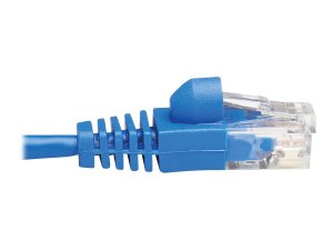 Tripp N261-S10-BL 10ft Cat6a Gigabit Snagless Molded Slim