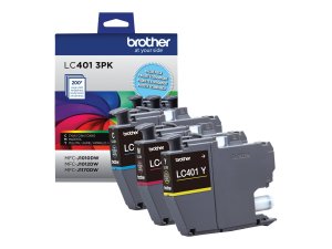 Original Brother LC4013PKS Standard Yield Inkjet Ink Cartridge - Cmy -