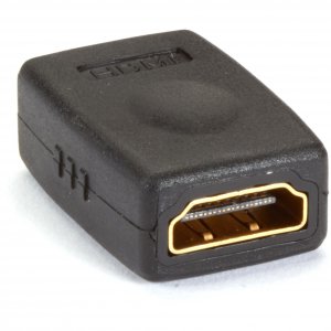 Black VA-HDMI-CPL Video Adapter Hdmi Coupler