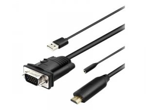 4xem 4XVGAHDMIUAP10 10ft Hmdi To Vga Adapter Cable