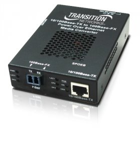 Transition SPOEB1013-105-EU Stand-alone Power Over Ethernet Media Conv