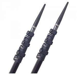 Lees NWCWR-64773 Lees 18 Telescopic Carbon Fiber Poles F-rupp Classic 