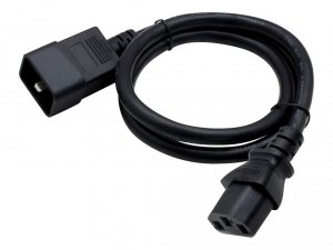 Addon ADD-C202C1314AWG3FT 3ft Industry Std C20c13 Black Pwr Cbl