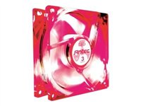 B+b TRICOOL 120MM RED LED Antec Tricool 120mm Red Led Case Fan