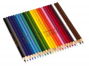 Larose 10403WM40 Pencil,colored,24ct,ast