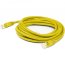 Addon ADD-25FCAT6-YW 25ft Rj-45 (male) To Rj-45 (male) Yellow Cat6 Utp