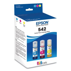 Original Epson T542220-S T542 Pig Cyan Ink Bottle W Sensor