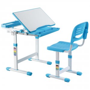 Relaunch MI-10202 Kids Desk And Chair Set Blue