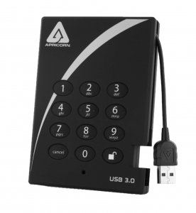 Apricorn A25-3PL256-S512 512gbssd Aegis Padlock Usb3.0 256b