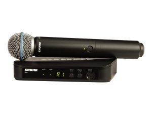 Shure BLX24/B58-H9 Vocal System With (1) Blx4 Wir