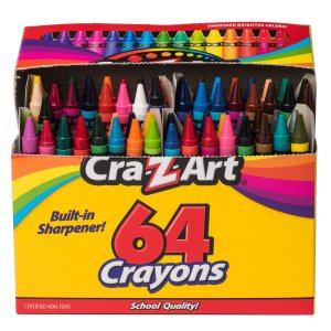 Larose 10202WM16 Crayon,64pk,ast