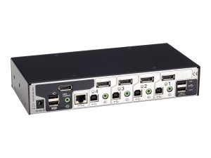 Black KV9804A Servswitch 4 Port Display Port, Usb