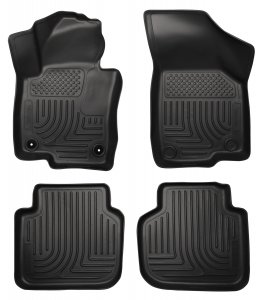 Husky 98681 Front And 2nd Seat Floor Liners For Volkswagen Passat '12-