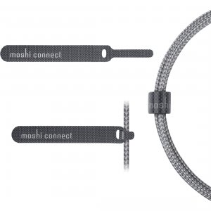 Moshi 99MO084044 Ballistic Nylon Braiding With Aluminum Housings With 