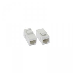 Unc C6-CPLR-WHT Cat6 Rj45 Keystone In-line Coupler, Wht