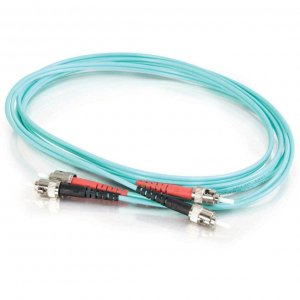 C2g 11026 2m St-st 10gb 50125 Om3 Duplex Multimode Fiber Optic Cable (