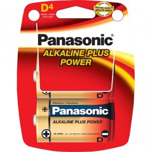 Panasonic AM-1PA/4B D4 Alkaline Plus Power