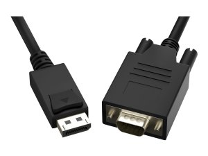 Unc DPSVGA-03F-MM 3ft Displayport - Vga (svga, Hd15) M-m Adapter Cable