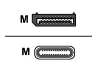 Addon USBC2DPMMAL-AA 1.8m Usb 3.1(c) Mdp M With Al Housing