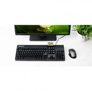 Iogear GKBSR202TAA 104-key Keyboard W Cac Reader