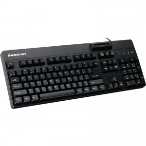 Iogear GKBSR202TAA 104-key Keyboard W Cac Reader