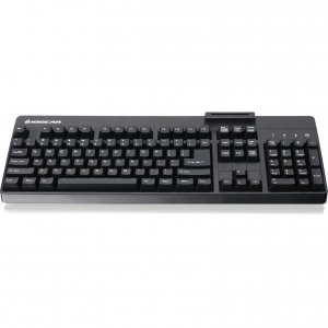 Iogear GKBSR202TAA 104-key Keyboard W Cac Reader