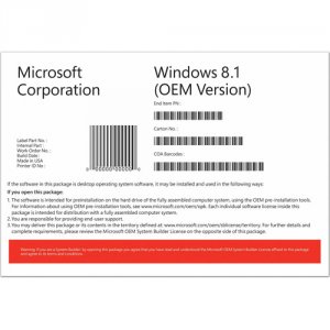 Microsoft 9T6949 - Imsourcing Windows 8.1 64-bit - License And Media -