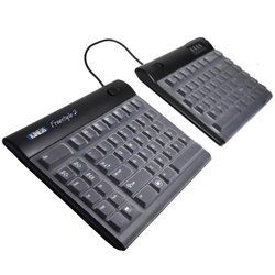 Kinesis AC807KC Freestyle2 Keyboard Cover. Clear, Silicone Skin Protec